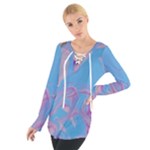 My Pour Cup Painting CBDOilPrincess 2f6f4687-760e-4dbb-9602-faede491240e Tie Up Tee