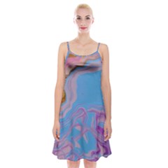 Spaghetti Strap Velvet Dress 