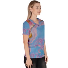 Women s V-Neck Scrub Top 
