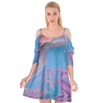 My Pour Cup Painting CBDOilPrincess 2f6f4687-760e-4dbb-9602-faede491240e Cutout Spaghetti Strap Chiffon Dress