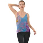 My Pour Cup Painting CBDOilPrincess 2f6f4687-760e-4dbb-9602-faede491240e Chiffon Cami