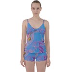 My Pour Cup Painting CBDOilPrincess 2f6f4687-760e-4dbb-9602-faede491240e Tie Front Two Piece Tankini