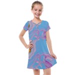 My Pour Cup Painting CBDOilPrincess 2f6f4687-760e-4dbb-9602-faede491240e Kids  Cross Web Dress