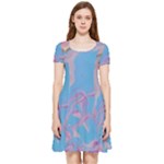 My Pour Cup Painting CBDOilPrincess 2f6f4687-760e-4dbb-9602-faede491240e Inside Out Cap Sleeve Dress
