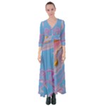 My Pour Cup Painting CBDOilPrincess 2f6f4687-760e-4dbb-9602-faede491240e Button Up Maxi Dress