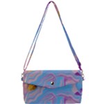 My Pour Cup Painting CBDOilPrincess 2f6f4687-760e-4dbb-9602-faede491240e Removable Strap Clutch Bag