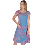 My Pour Cup Painting CBDOilPrincess 2f6f4687-760e-4dbb-9602-faede491240e Classic Short Sleeve Dress