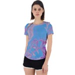 My Pour Cup Painting CBDOilPrincess 2f6f4687-760e-4dbb-9602-faede491240e Back Cut Out Sport Tee