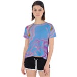 My Pour Cup Painting CBDOilPrincess 2f6f4687-760e-4dbb-9602-faede491240e Open Back Sport Tee