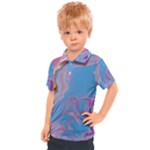 My Pour Cup Painting CBDOilPrincess 2f6f4687-760e-4dbb-9602-faede491240e Kids  Polo Tee