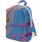 My Pour Cup Painting CBDOilPrincess 2f6f4687-760e-4dbb-9602-faede491240e Zip Up Backpack