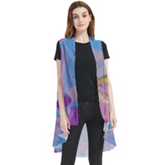 Sleeveless Chiffon Waistcoat Shirt 