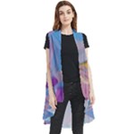 My Pour Cup Painting CBDOilPrincess 2f6f4687-760e-4dbb-9602-faede491240e Sleeveless Chiffon Waistcoat Shirt