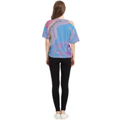 One Shoulder Cut Out T-Shirt 