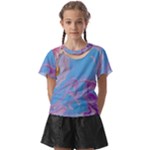 My Pour Cup Painting CBDOilPrincess 2f6f4687-760e-4dbb-9602-faede491240e Kids  Front Cut Tee