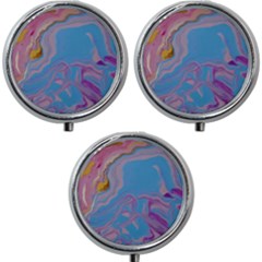 Mini Round Pill Box (Pack of 3) 