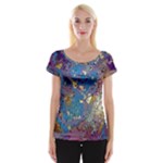 My Pour Cup Painting CBDOilPrincess 39c14ab4-d2f3-4895-bea3-ecf855918dd6 Cap Sleeve Top