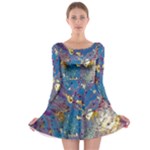 My Pour Cup Painting CBDOilPrincess 39c14ab4-d2f3-4895-bea3-ecf855918dd6 Long Sleeve Skater Dress
