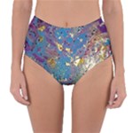 My Pour Cup Painting CBDOilPrincess 39c14ab4-d2f3-4895-bea3-ecf855918dd6 Reversible High-Waist Bikini Bottoms