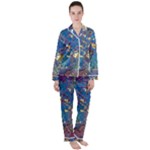 My Pour Cup Painting CBDOilPrincess 39c14ab4-d2f3-4895-bea3-ecf855918dd6 Satin Long Sleeve Pajamas Set