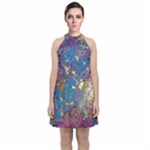 My Pour Cup Painting CBDOilPrincess 39c14ab4-d2f3-4895-bea3-ecf855918dd6 Velvet Halter Neckline Dress 