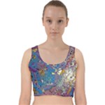 My Pour Cup Painting CBDOilPrincess 39c14ab4-d2f3-4895-bea3-ecf855918dd6 Velvet Racer Back Crop Top