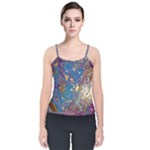 My Pour Cup Painting CBDOilPrincess 39c14ab4-d2f3-4895-bea3-ecf855918dd6 Velvet Spaghetti Strap Top