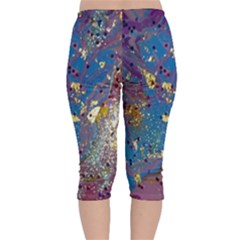 Velvet Capri Leggings  