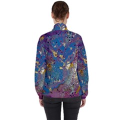 Women s High Neck Windbreaker 