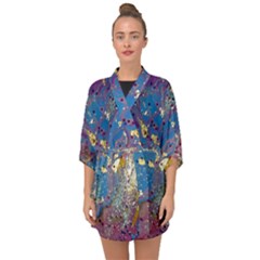 Half Sleeve Chiffon Kimono 