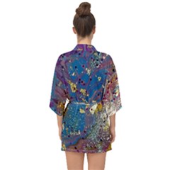 Half Sleeve Chiffon Kimono 