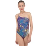 My Pour Cup Painting CBDOilPrincess 39c14ab4-d2f3-4895-bea3-ecf855918dd6 Classic One Shoulder Swimsuit