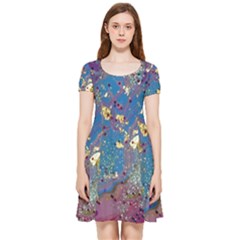 Inside Out Cap Sleeve Dress 