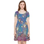 My Pour Cup Painting CBDOilPrincess 39c14ab4-d2f3-4895-bea3-ecf855918dd6 Inside Out Cap Sleeve Dress
