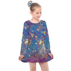 Kids  Long Sleeve Dress 