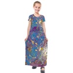 My Pour Cup Painting CBDOilPrincess 39c14ab4-d2f3-4895-bea3-ecf855918dd6 Kids  Short Sleeve Maxi Dress