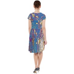 Cap Sleeve Midi Dress 