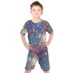 My Pour Cup Painting CBDOilPrincess 39c14ab4-d2f3-4895-bea3-ecf855918dd6 Kids  Tee and Shorts Set