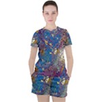 My Pour Cup Painting CBDOilPrincess 39c14ab4-d2f3-4895-bea3-ecf855918dd6 Women s Tee and Shorts Set