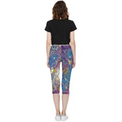 Inside Out Lightweight Velour Capri Leggings  
