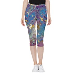 Inside Out Lightweight Velour Capri Leggings  