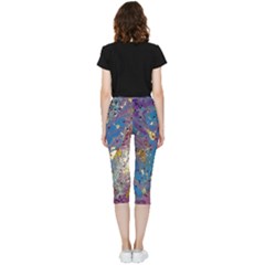 Inside Out Lightweight Velour Capri Leggings  
