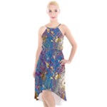 My Pour Cup Painting CBDOilPrincess 39c14ab4-d2f3-4895-bea3-ecf855918dd6 High-Low Halter Chiffon Dress 