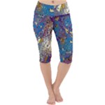 My Pour Cup Painting CBDOilPrincess 39c14ab4-d2f3-4895-bea3-ecf855918dd6 Lightweight Velour Cropped Yoga Leggings