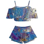 My Pour Cup Painting CBDOilPrincess 39c14ab4-d2f3-4895-bea3-ecf855918dd6 Kids  Off Shoulder Skirt Bikini