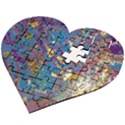 Wooden Puzzle Heart 