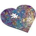 Wooden Puzzle Heart 