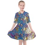 My Pour Cup Painting CBDOilPrincess 39c14ab4-d2f3-4895-bea3-ecf855918dd6 Kids  All Frills Chiffon Dress