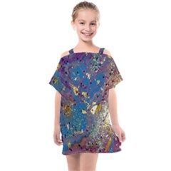 Kids  One Piece Chiffon Dress 