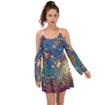 My Pour Cup Painting CBDOilPrincess 39c14ab4-d2f3-4895-bea3-ecf855918dd6 Kimono Sleeves Boho Dress